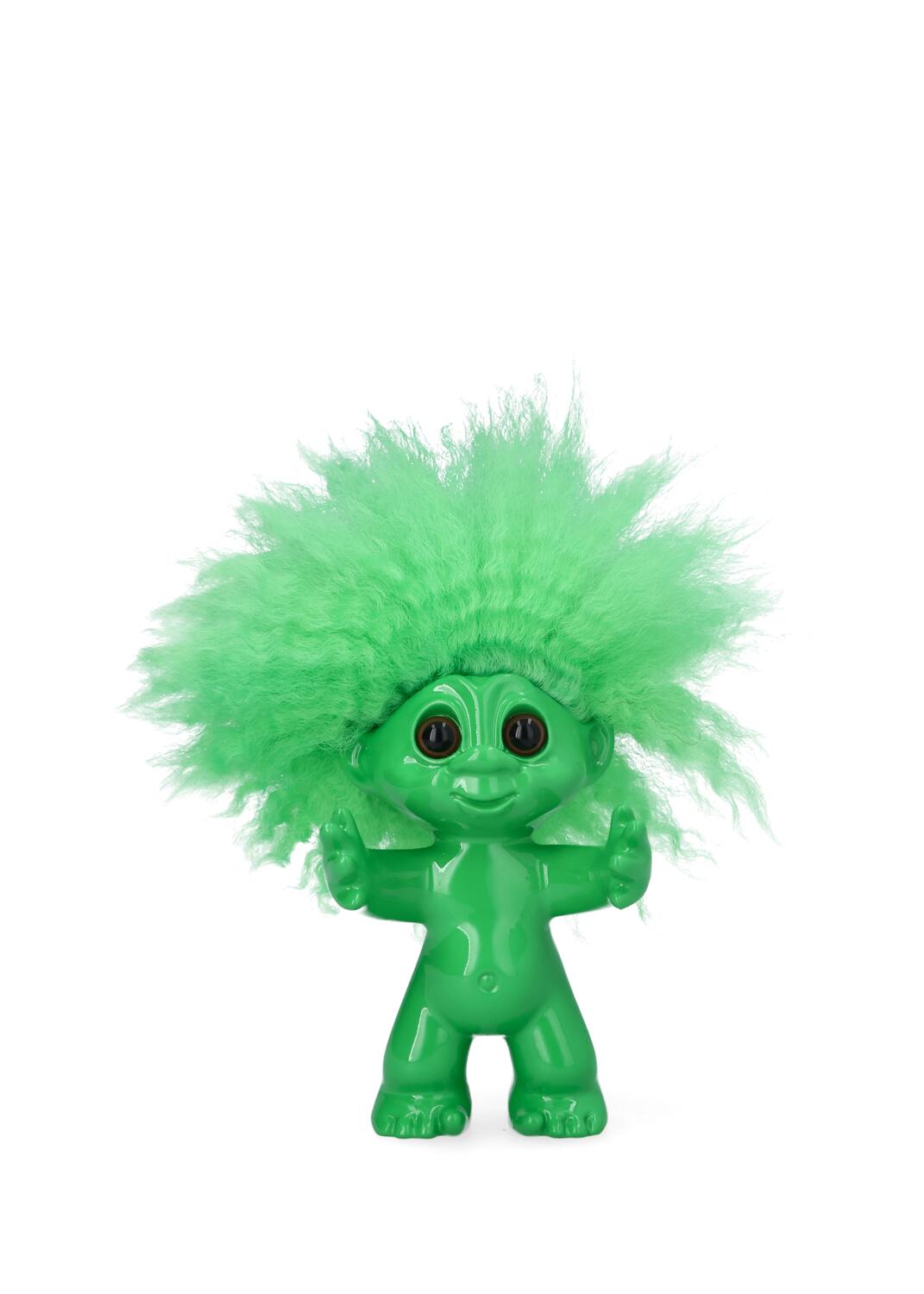 Lykketrold, H9 cm - grøn